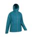 Mountain Warehouse Womens/Ladies Swerve Packaway Waterproof Jacket (Teal) - UTMW1096