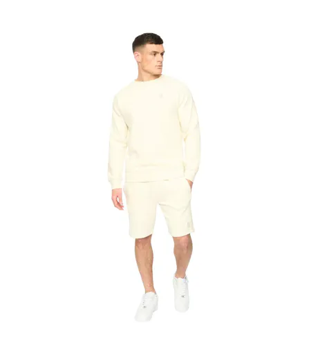 Mens Cresswill Shorts Neutral Crosshatch