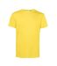 B&C T-shirt biologique E150 pour hommes (Fizz jaune) - UTBC4658