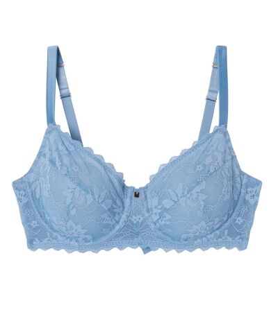 Soutien-gorge à armatures grand maintien bleu Siwa