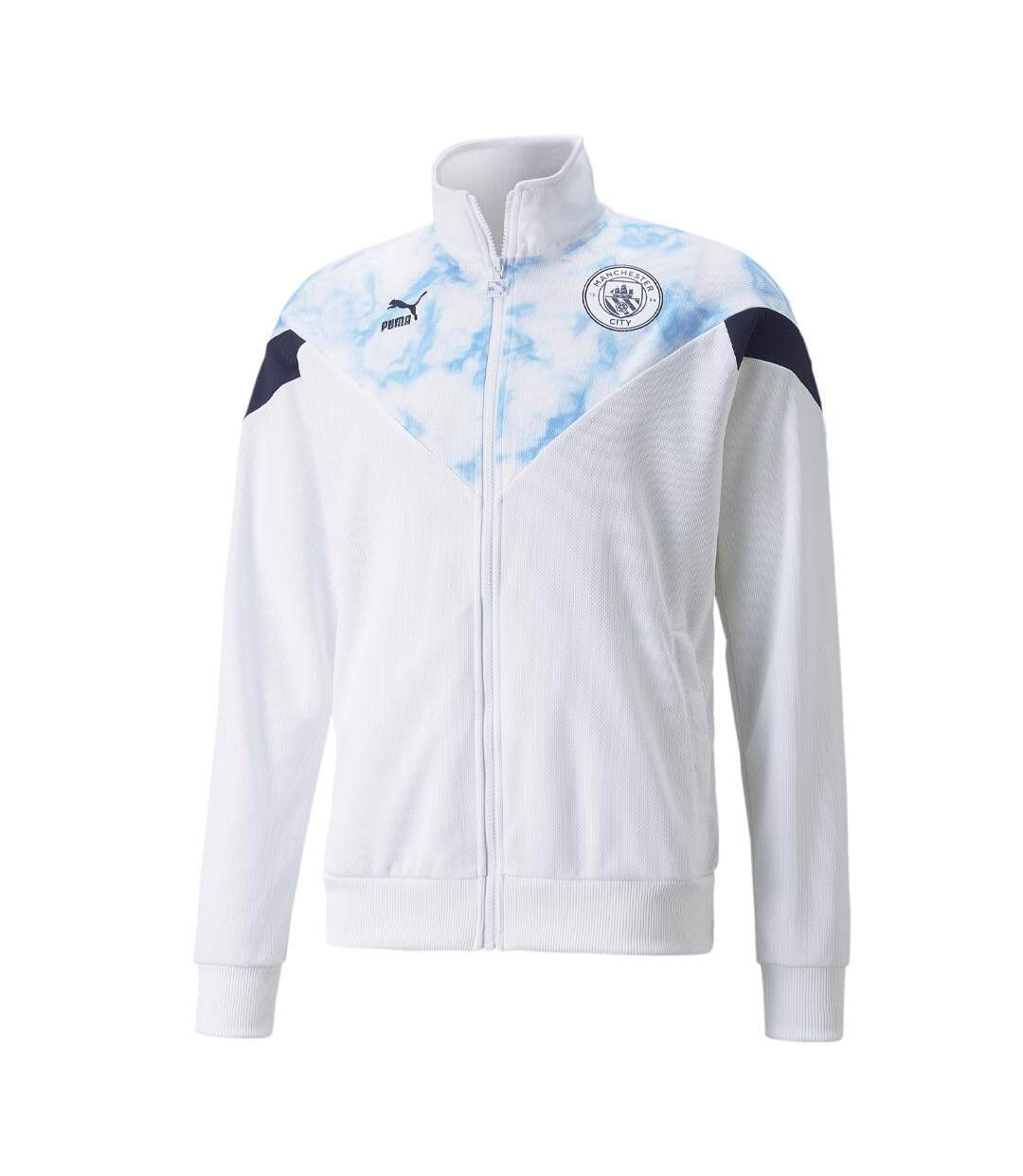 Manchester city veste blanche homme puma iconic - l-1