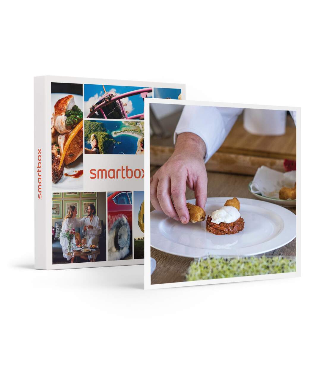 2h30 de cours de cuisine à domicile : préparation et dégustation d’1 menu 2 plats pour 4 personnes - SMARTBOX - Coffret Cadeau Gastronomie-1