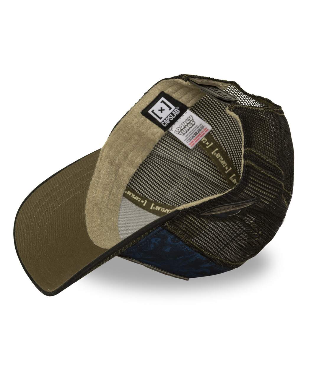 Casquette trucker avec filet et patch Looney Tunes Marvin Capslab-5