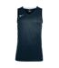 Mens Team V Neck Basketball Jersey Obsidian Blue White Nike-1