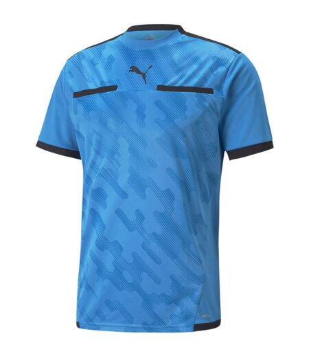 Mens Teamliga Referee Jersey Azure Blue Black Puma