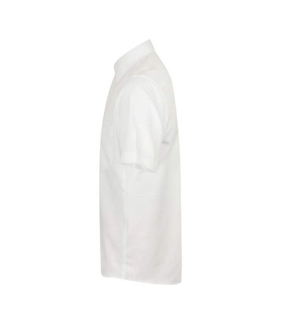 Chemise Manches Courtes Homme Blanc Henbury-3