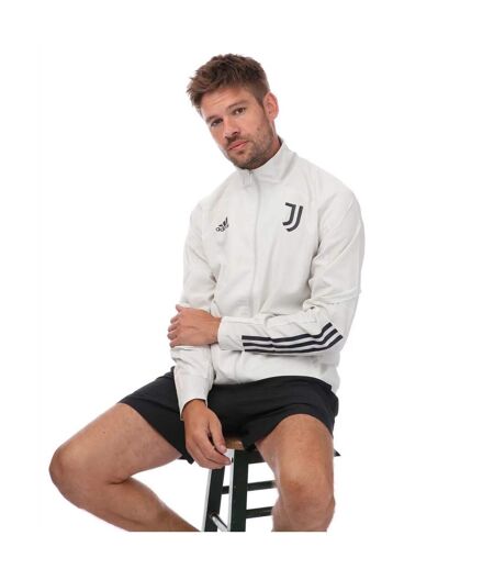 Veste de survêtement 2020/21 presentation homme gris Adidas