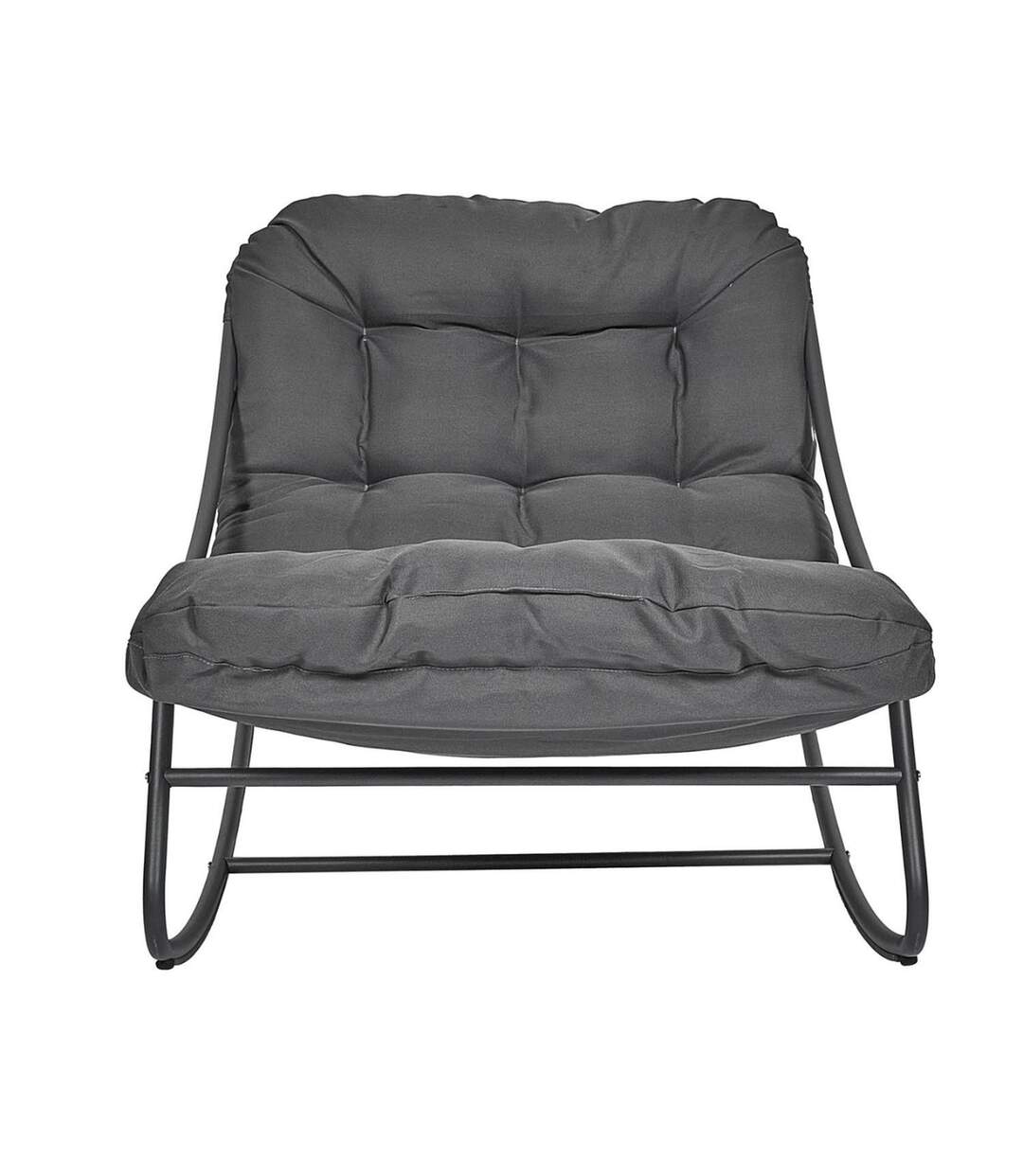Fauteuil à bascule TENERIFE - Anthracite-3