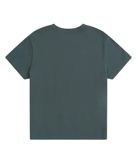 Womens/ladies Grace Heavyweight Relaxed Fit Short-sleeved T-shirt Charcoal Animal