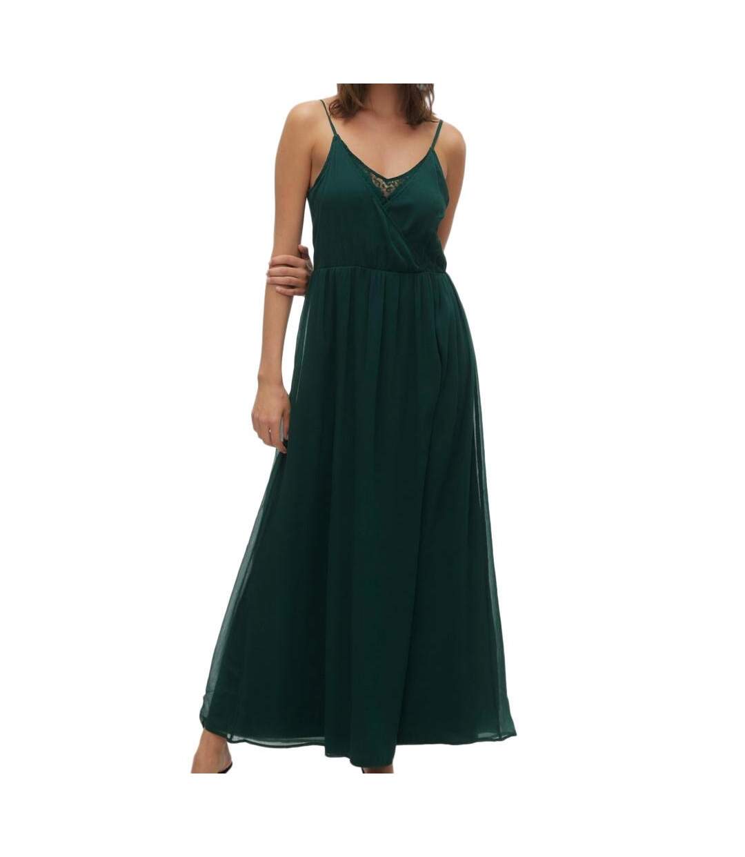 Robe Verte Femme Vero Moda Olivia - M