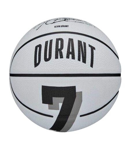 Ballon De Basket Motif/style Mini Kevin Durant Taille 3 Blanc Wilson