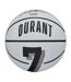 Ballon De Basket Motif/style Mini Kevin Durant Taille 3 Blanc Wilson-1