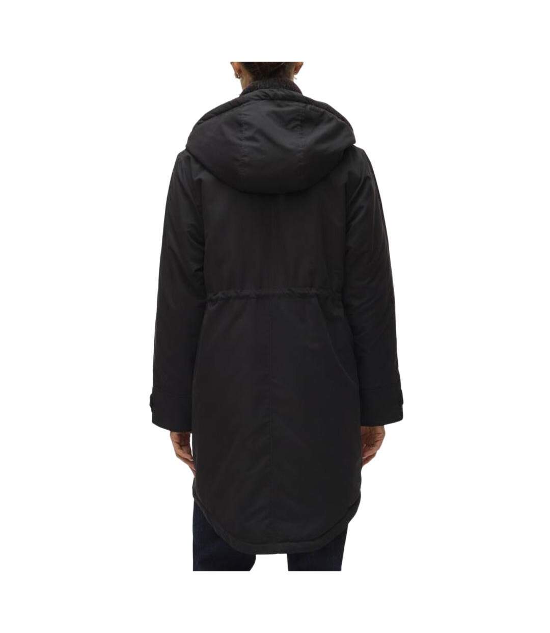 Manteau noir femme vero moda savanne-2
