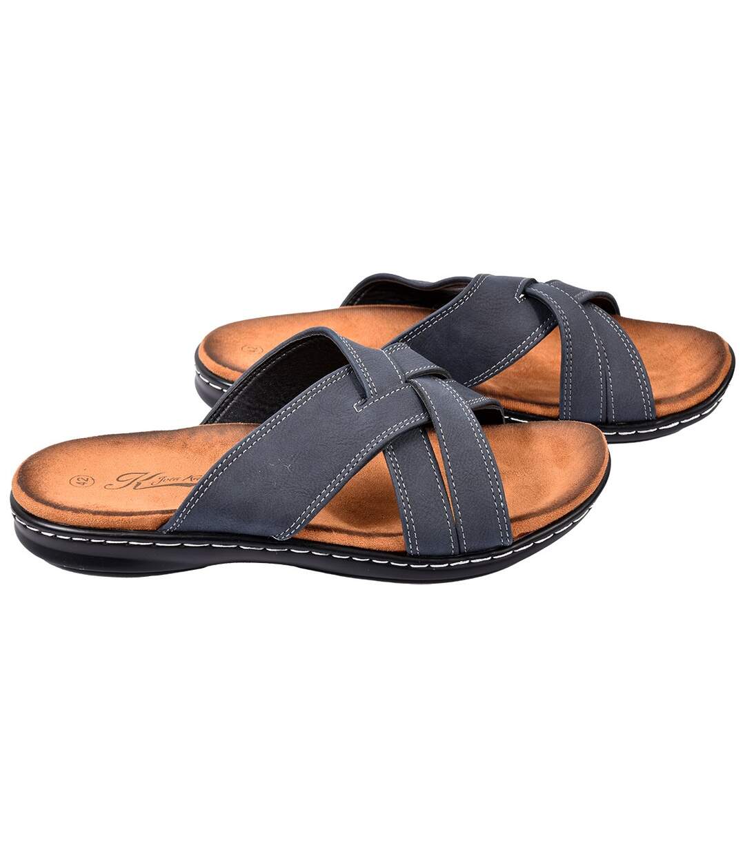 Sandales PREMIUM ouvertes SU2573 NAVY