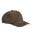 Casquette Motif/style Rétro Relaxed Vieux Marron Beechfield-1
