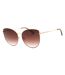Lunettes De Soleil Motif/style Dégradé Femme Taille Unique Marron Longchamp-1