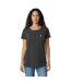 Womens/ladies Fullford Chest Pocket T-shirt Black Jack Wills-4