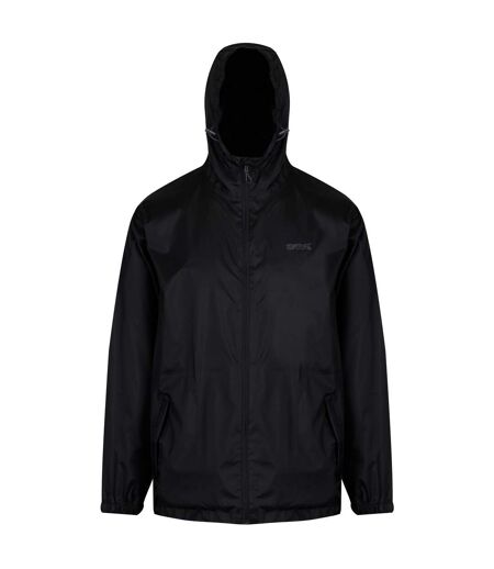 Regatta Mens Pack It III Waterproof Jacket (Black) - UTRG3512