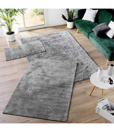 Tapis Shaggy Uni Tango 120x170cm Gris