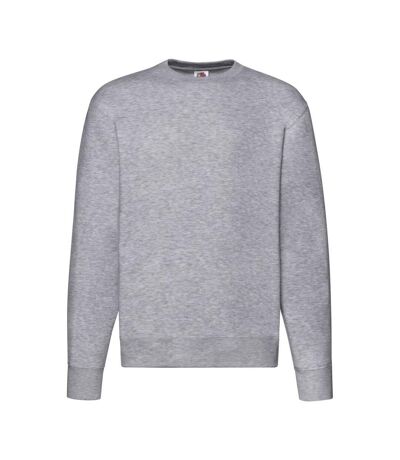 Sweat Premium Homme Gris Chiné Fruit Of The Loom