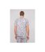 Chemise manches courtes motifs DONUPO-2