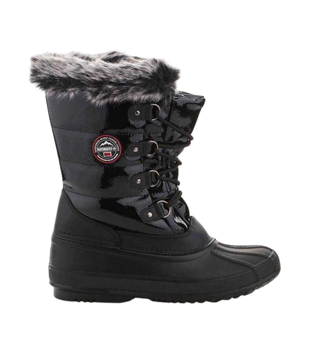 Bottes D´hiver Jenny Femme Noir Geographical Norway-3
