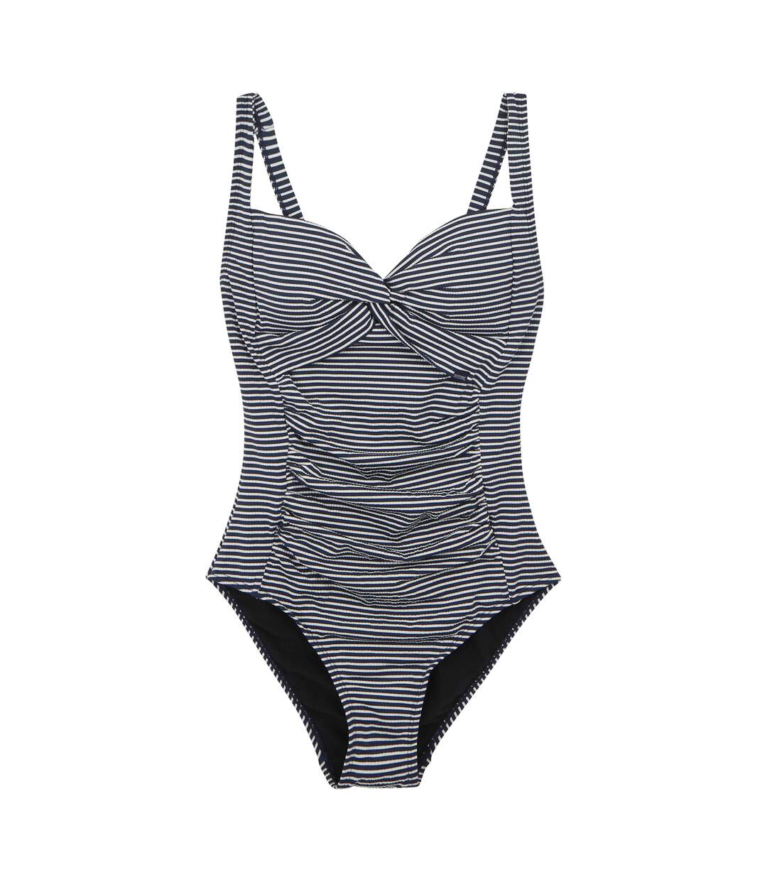Maillot de bain 1 pièce femme bleu marine / blanc Regatta-1