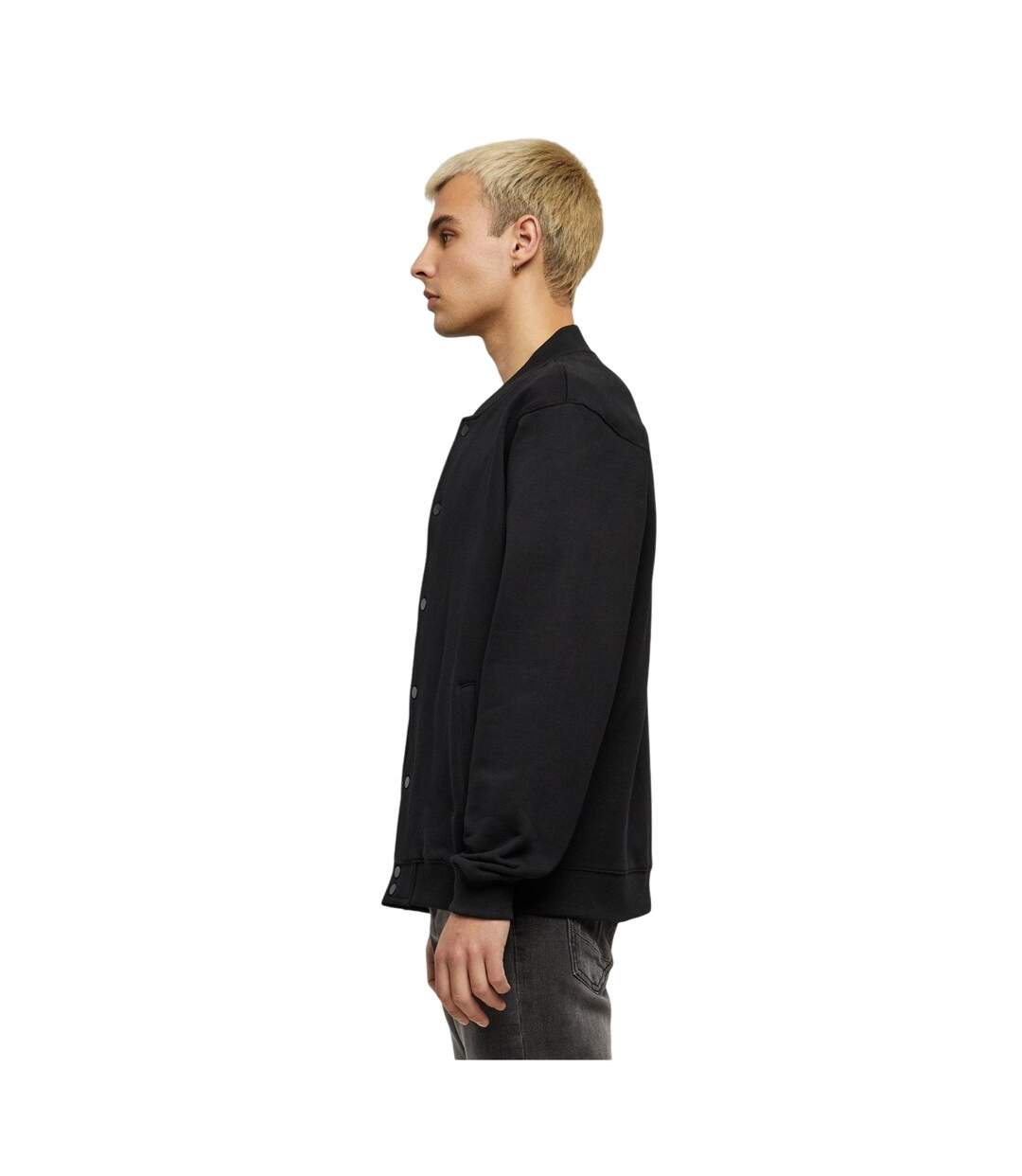 Veste De Ville Tonale De Poids Lourd Pour Hommes Noir Build Your Brand-3