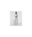 Pantalon Large Femme Halo Essential Écru Chiné Vuori-1