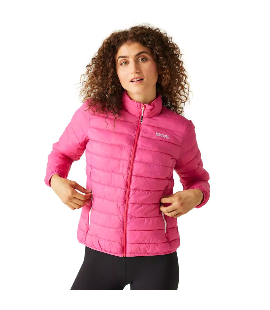 Doudoune Matelassée Hillpack Femme Flamant Rose Rose Fluo Regatta-4
