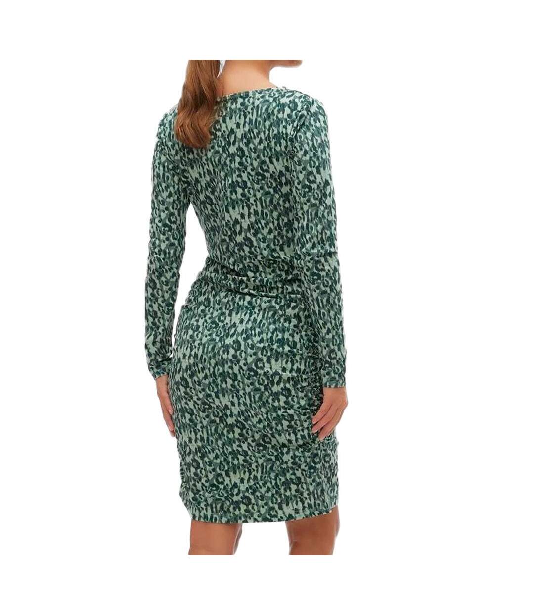 Robe de grossesse verte femme mamalicious lebba-2
