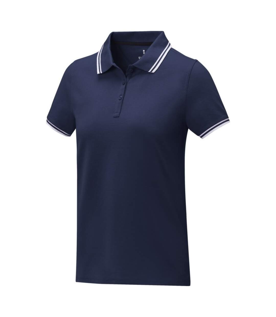 Womens/ladies amarago short-sleeved polo shirt navy Elevate