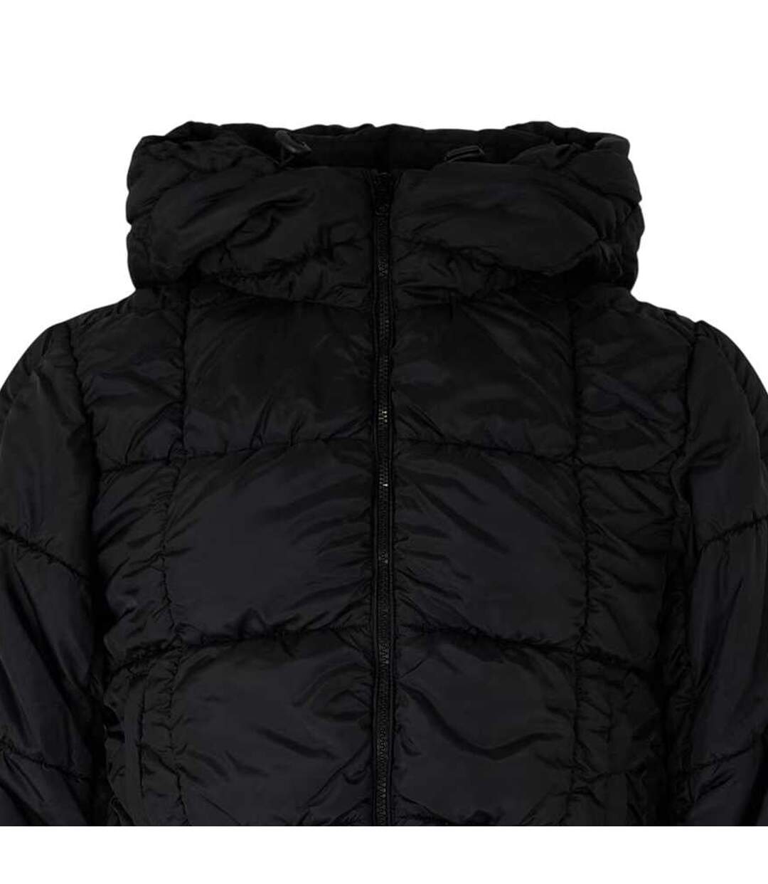 Doudoune Motif/style Court Femme Noir Diesel-3