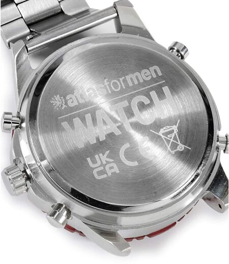 Horloge + 2 verwisselbare horlogebandjes