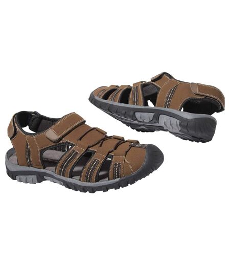 Men's Brown All-Terrain Summer Sandals