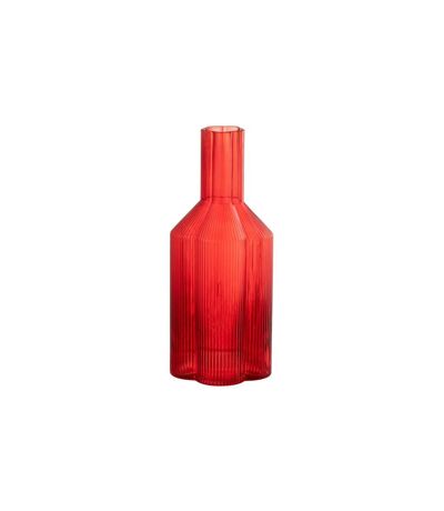 Carafe en Verre Fiole 27cm Rouge
