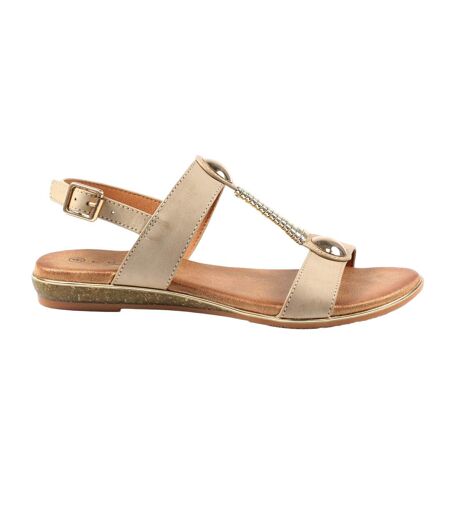 Sandales Renoir Femme Beige Lunar
