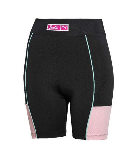 Womens/ladies X Barbie Xtg Shorts Black Pink Puma