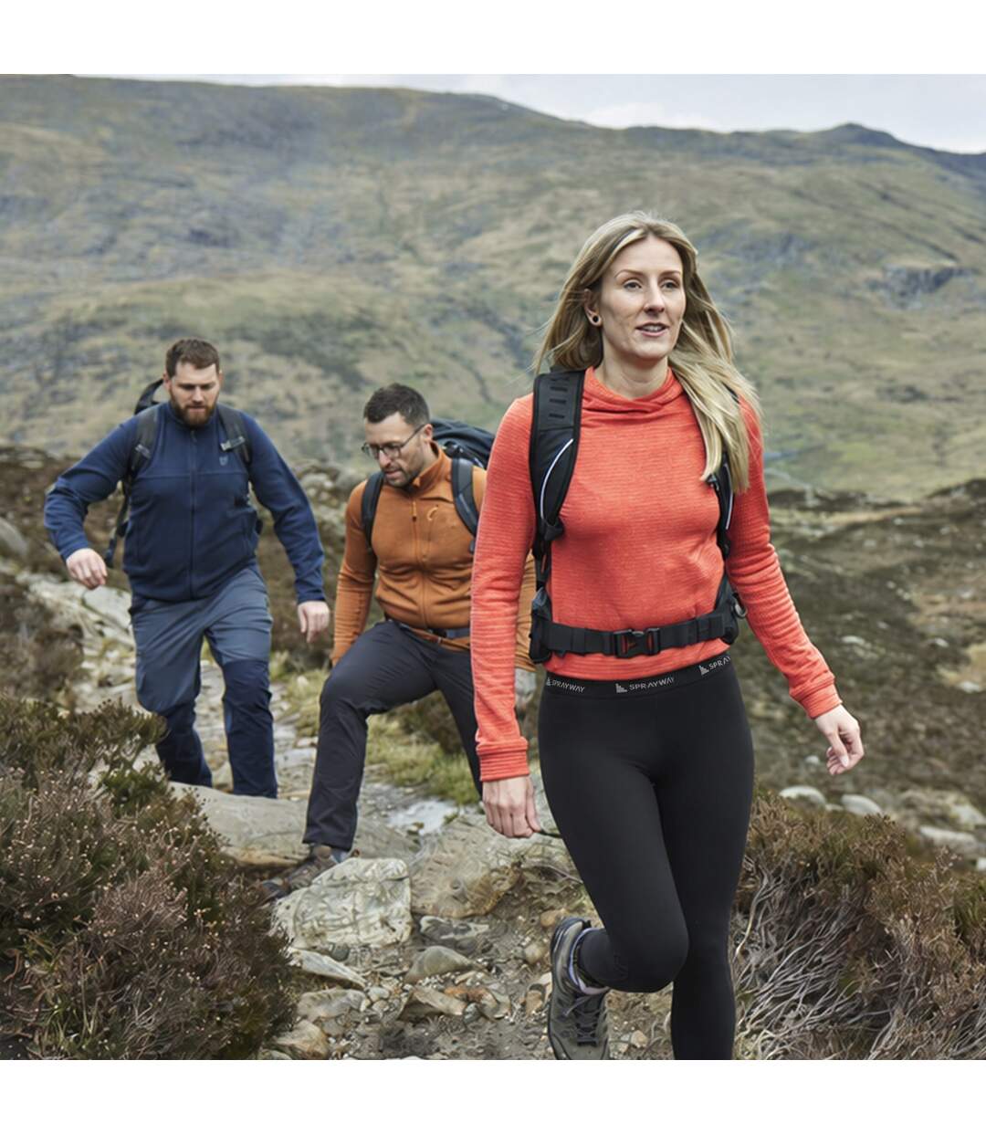 Ladies Thermal Soft Fleece Base Layer Leggings for Winter Hike Run-5