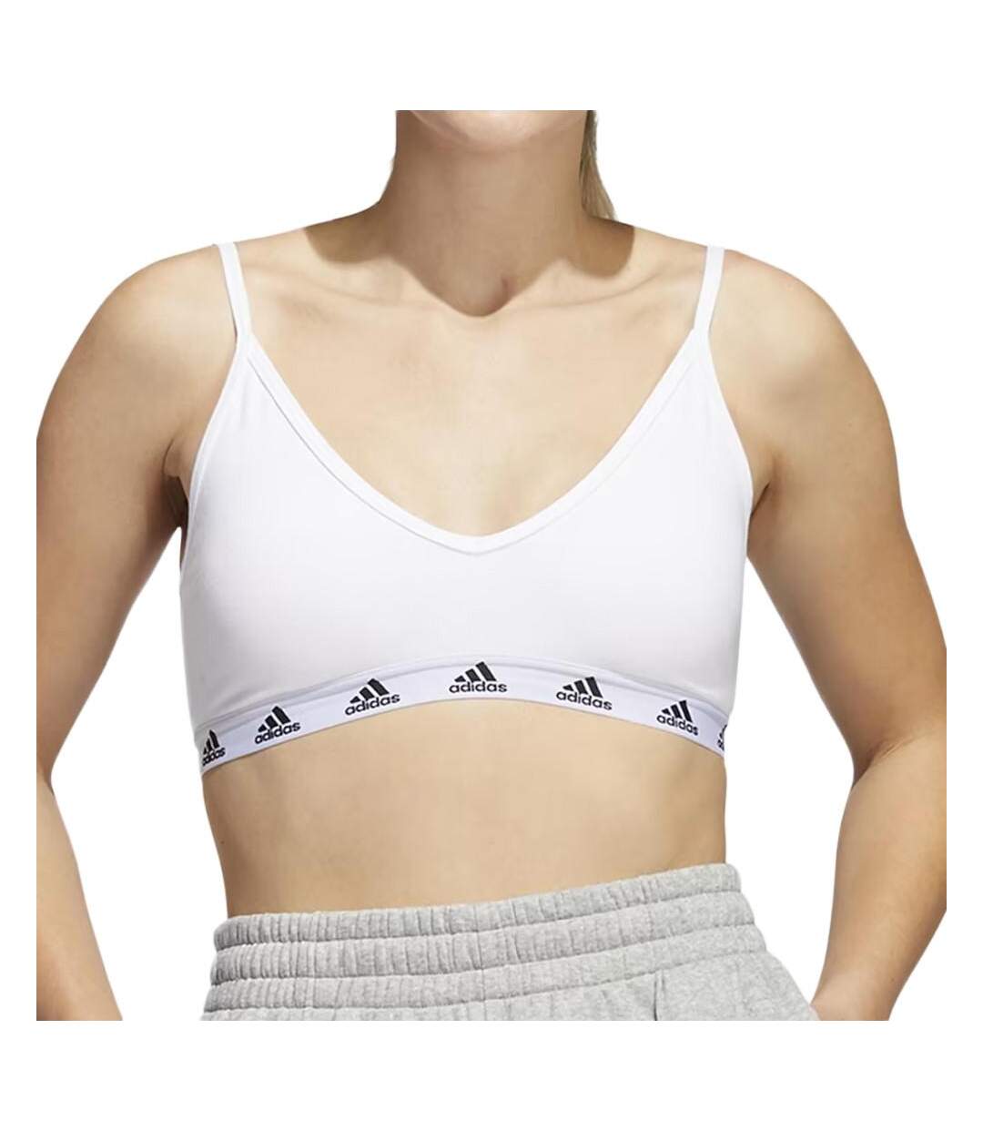 Brassière Blanche Femme Adidas Pureb - S A-C-1