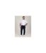 D555 Chino Extensible Et Effilé Motif/style Uni Kelvin Homme Bleu Marine Duke-1