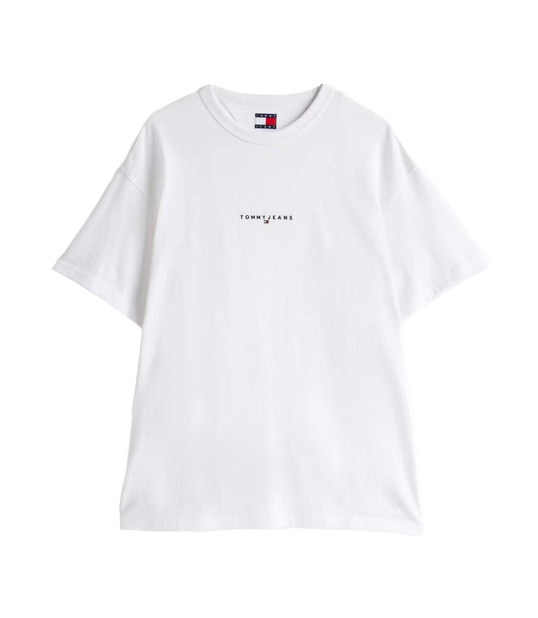 T-Shirt blanc homme tommy hilfiger linear0-2