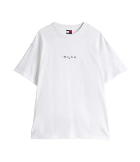T-Shirt blanc homme tommy hilfiger linear0