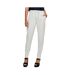 Pantalon Blanc à rayures Femme Only Poptrash - M-L32