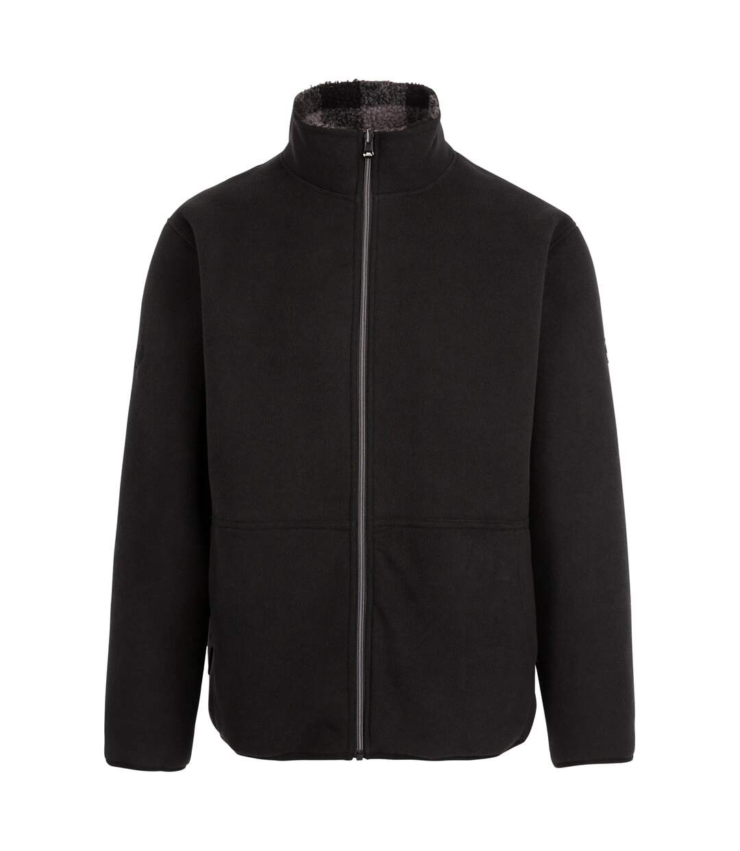 Mens Tatsfield Fleece Jacket Black Trespass-1