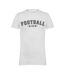 Mens Novelty Cotton T-shirt White AWD-1