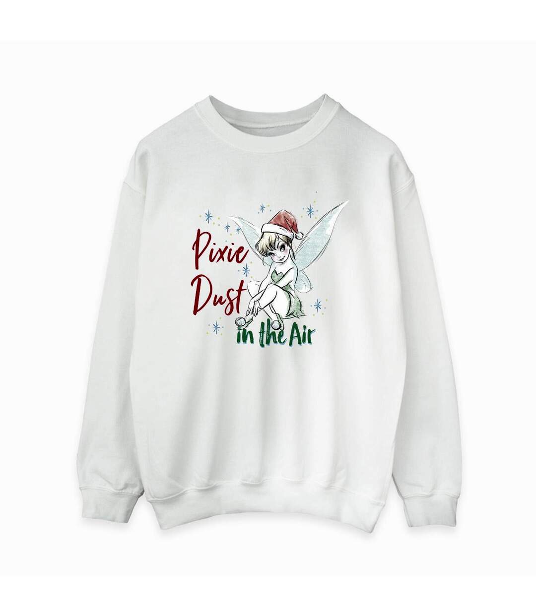 Disney Sweatshirt Fée Clochette Pixie Dust - Femmes/Dames (Blanc) - UTBI41033-1