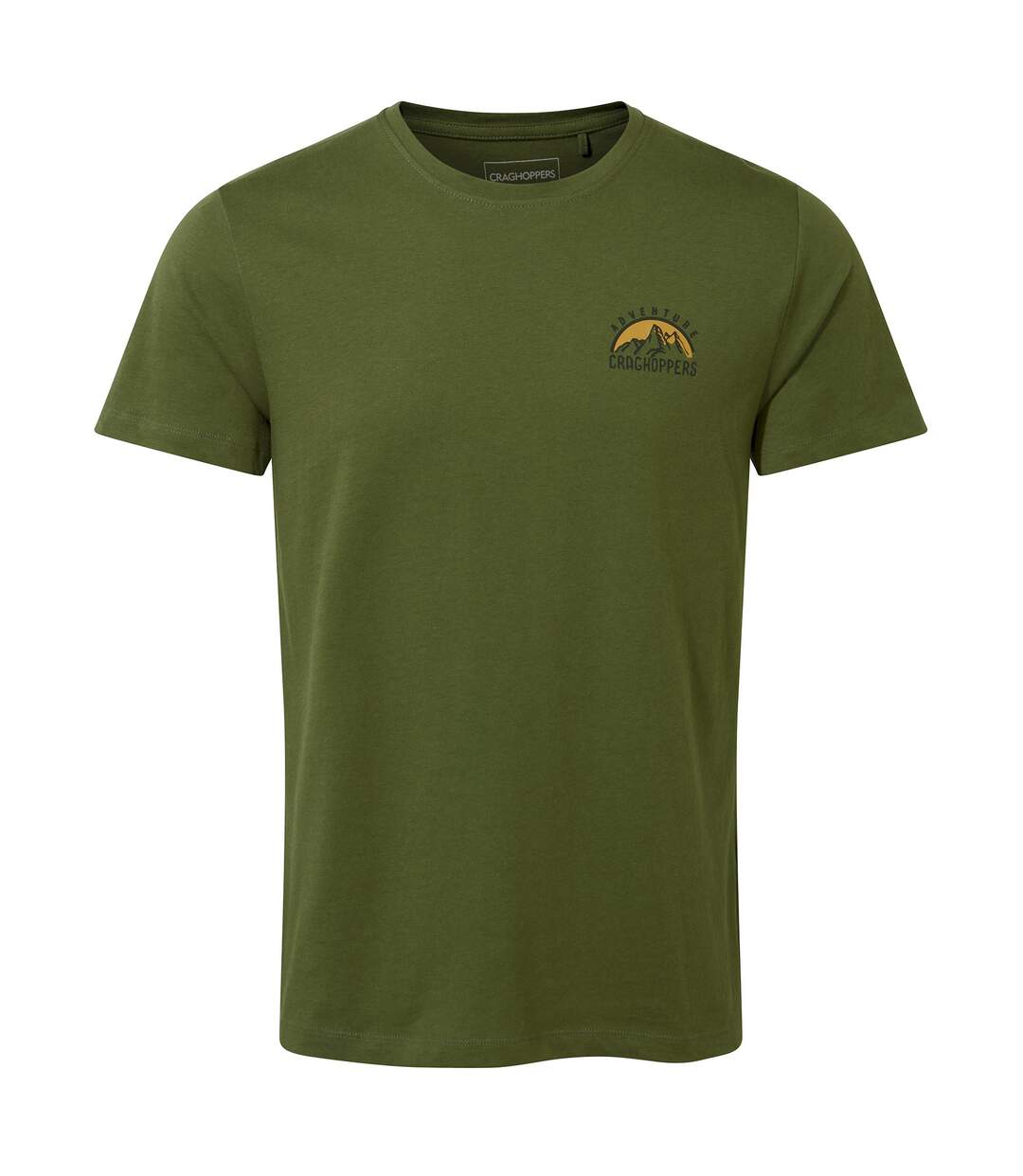 Craghoppers Mens Mightie Slogan T-Shirt (Bottle Green) - UTCG1494