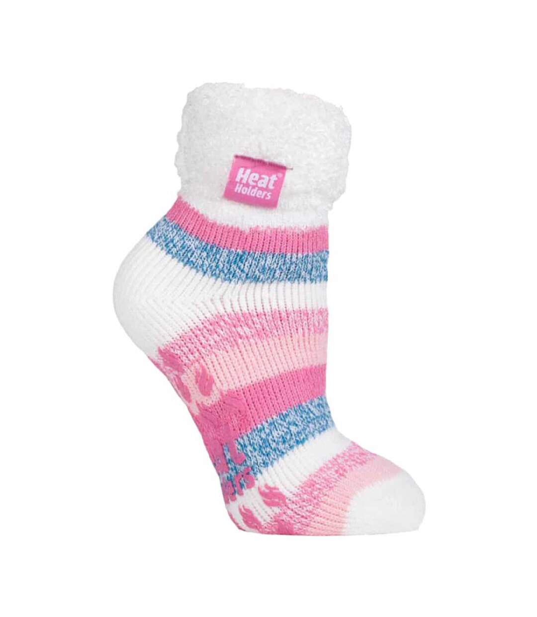 Chaussettes Femme Basses Thermiques Antidérapantes-1