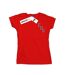 Disney - T-shirt HIGH SCHOOL MUSICAL THE MUSICAL EHS LOGO BREAST PRINT - Femme (Rouge) - UTBI24338-1